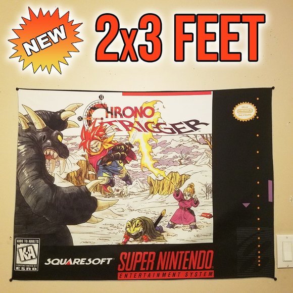 Custom Pixel Creations Video Games & Consoles Chrono Trigger 2x3